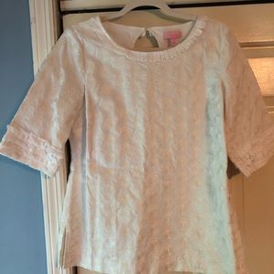 Lilly Pulitzer White Top